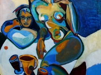Terrakotta/ 1995/ Oil on canvas/ 120 x 180 cm